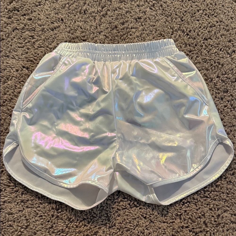 SHEIN Iridescent Kids Shorts